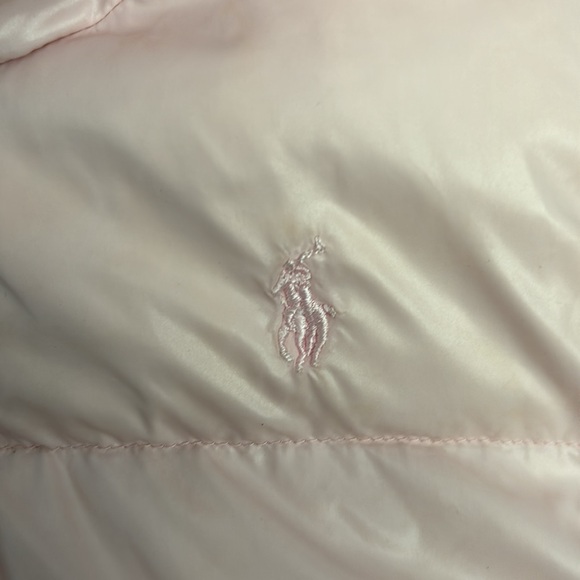 RALPH LAUREN Pink Puffer Snowsuit One Piece - Picture 2 of 7